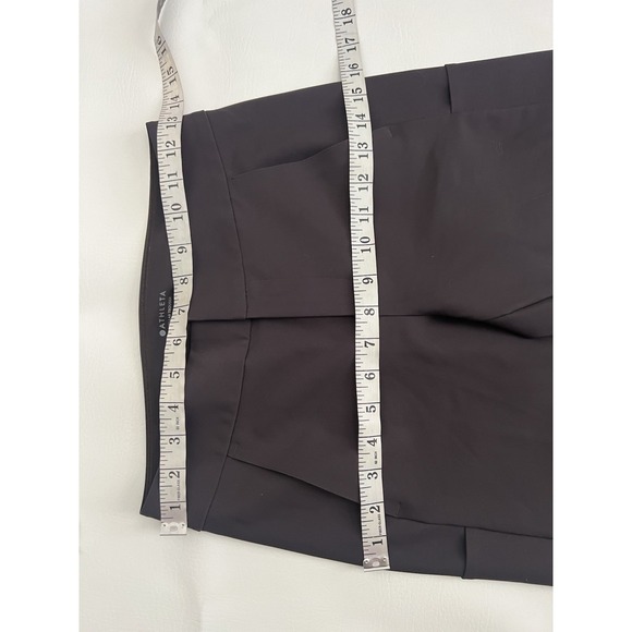 Athleta Stellar Trouser Size 2P Slit Zip Hem Pockets Athleisure Versatile - Picture 10 of 13